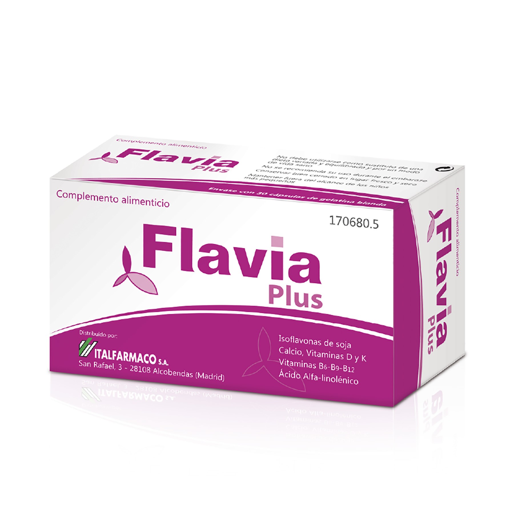 Imagen de Flavia plus menopausia 30 cápsulas