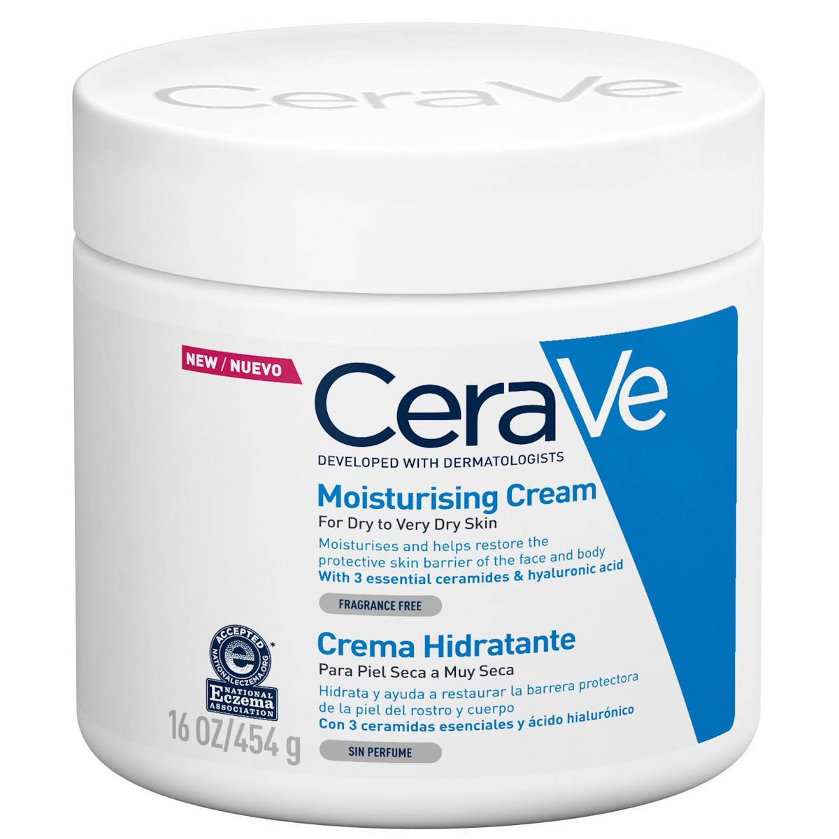 Imagen de Cerave crema hidratante familiar 454 gr